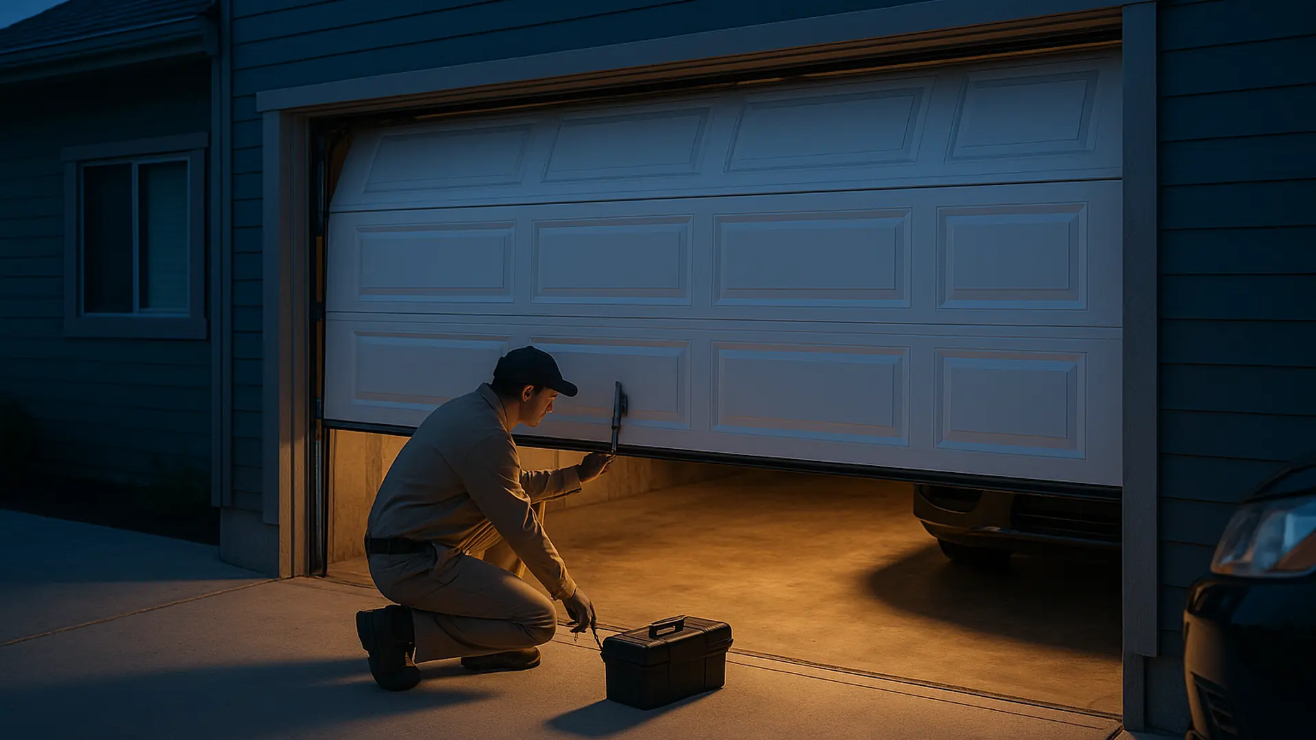 24 Hour Emergency Garage Door Repair, Day or Night