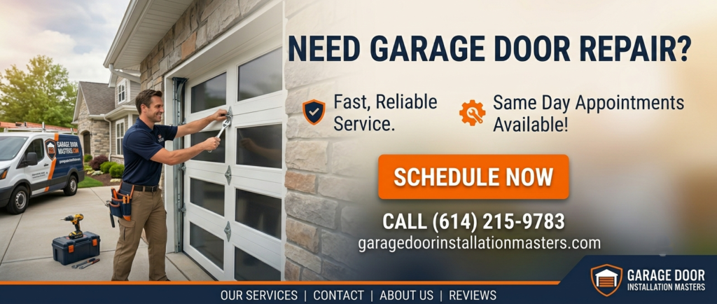 Garage Door Repair Blog panaromic Banner