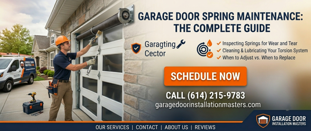 Garage Door Spring Maintenance: Complete Guide