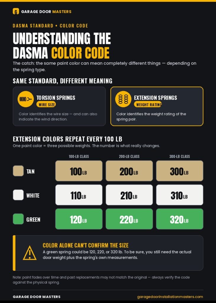 Understanding the DASMA Color Code