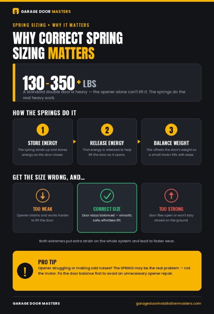 Why Correct Spring Sizing Actually Matters